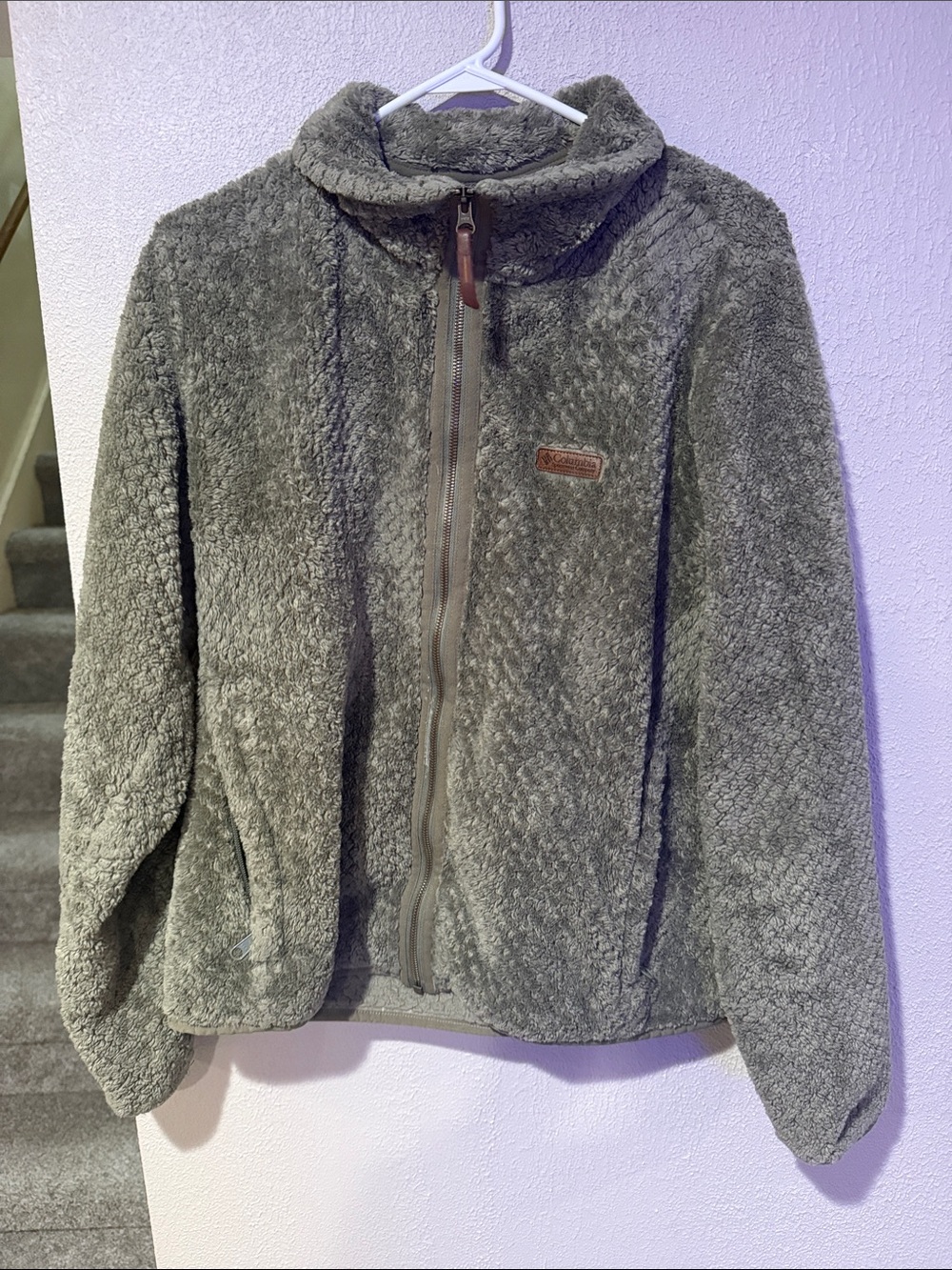 Zip -Up Jacket - Olive Green